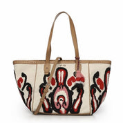 73BS9NA01 BORSE SHOPPING V73 Cuoio/Rosso 0000000331