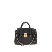 Gray Calf Leather Bos Taurus Handbag