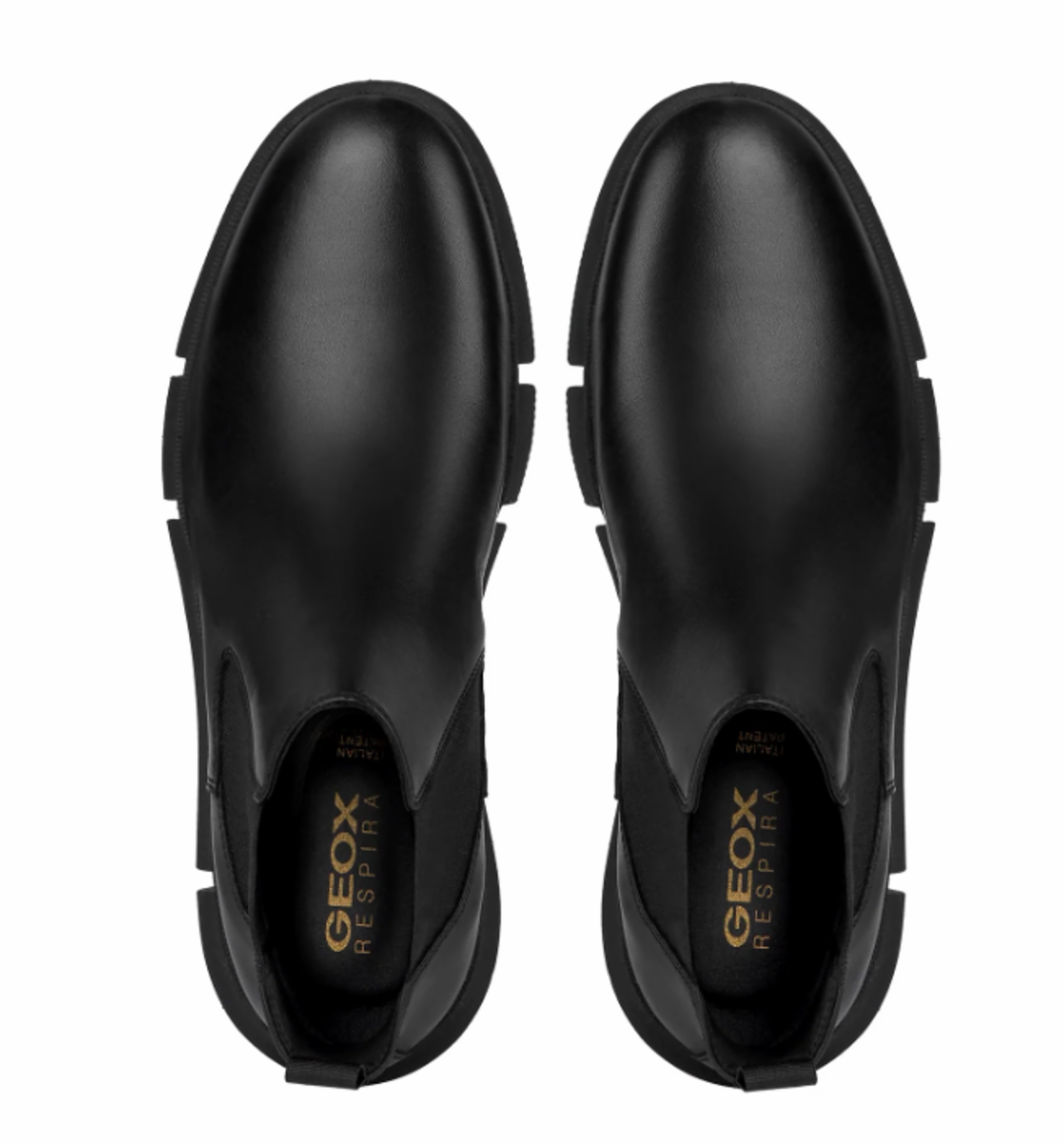 U36B6B  Polacchino Geox Nero 0000000749