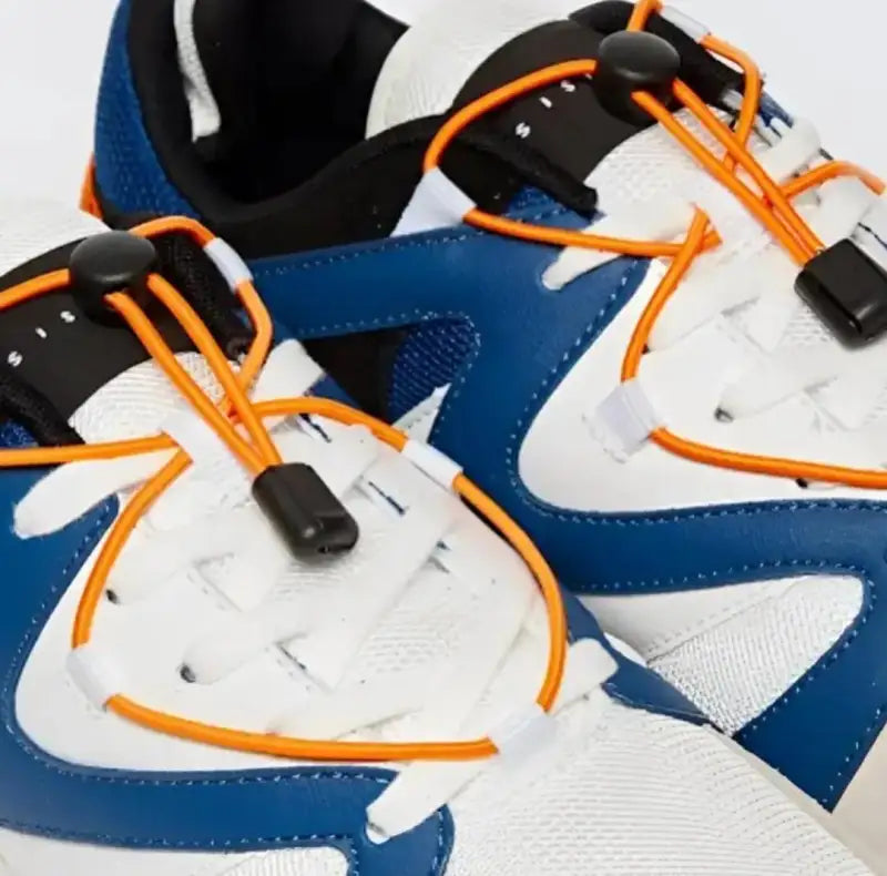 8G5UM7084 SNEAKERS Sisley Bianco/Blu 0000000520 - SNEAKERS