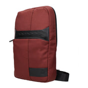 Piquadro Red Fabric Crossbody Bag