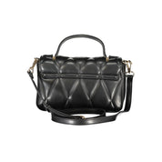 Nero Polyurethane Women's Shoulder Bag