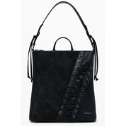 Bronzo Polyurethane Women Handbag