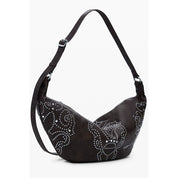 Brown Polyethylene Women Handbag