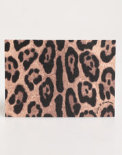Multicolor Leopard Print Envelope Paper Post Card Holder