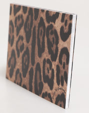 Multicolor Leopard Print Envelope Paper Post Card Holder