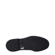 Black Leather Oxfords And Derbies