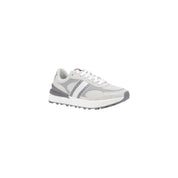 Gray Suede Leather Athletic Sneakers