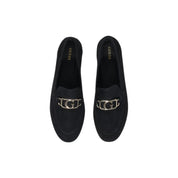 Guess Black Leather Platform Pumps