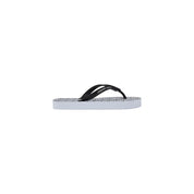 White Rubber Flip-Flop Sandals