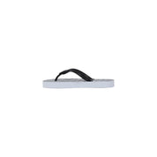 White Rubber Flip-Flop Sandals