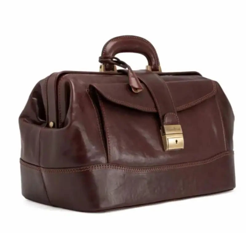 911094 Borsa Medico Gianni Conti Marrone 0000000499 - UNICA / Marrone - Borsa Medico