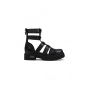 Black Leather Sandals