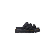 Dr. Martens Black Leather Platform Pumps