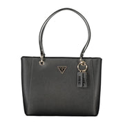 Guess Jeans Black Polyurethane Women's Handbag