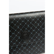 Black Polyester Men Clutch