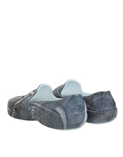 Multicolor Rubber Men Low Top Sneakers Shoes