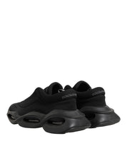 Black Lace Up Wave Low Top Men Sneaker Shoes