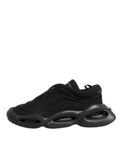 Black Lace Up Wave Low Top Men Sneaker Shoes