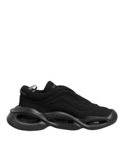 Dolce & Gabbana Black Lace Up Wave Low Top Men Sneaker Shoes