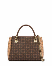 TE8471PP0DQ5330A  BORSA A MANO Pollini Marrone/Beige 0000000238