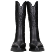 Black Cotton Boots