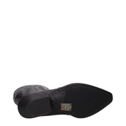 Black Cotton Boots