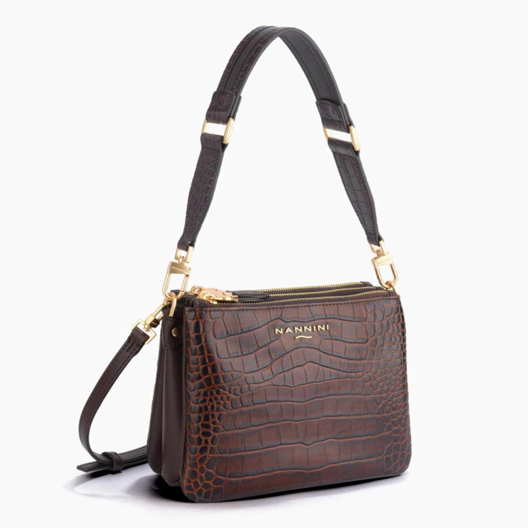 18657 Nannini Shoulder Bag Cigar 0000000086