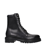 Black Leather Ankle Boots