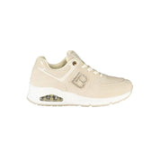 Beige Polyurethane Women Sneaker