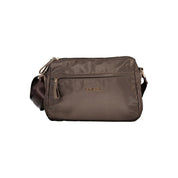 Marrone Polyester Women Handbag