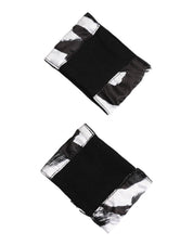 Black White DG Logo Silk 1 Pair Wristband