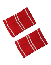 Red White DG Logo Cotton 1 Pair One SIze Wristband