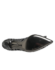Silver Lace DG Amore Heels Pumps Shoes