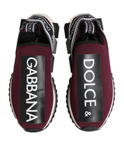 Maroon Slip On Sorrento Men Sneakers Shoes