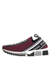 Maroon Slip On Sorrento Men Sneakers Shoes