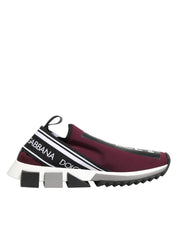 Maroon Slip On Sorrento Men Sneakers Shoes