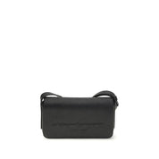Black Calf Leather Bos Taurus Shoulder Bag