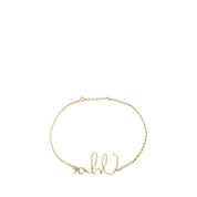 Chloé Gold Brass Thin Belt