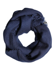 Scarf Blue Cashmere Neck Wrap Shawl Men