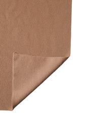Brown Cashmere Knitted Neck Wrap Shawl Scarf