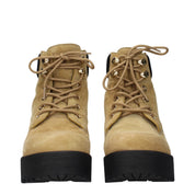 Brown Leather Ankle Boots