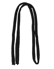 Dolce & Gabbana Black Wool Knitted Neck Wrap Shawl Men Scarf