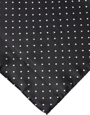 Dolce & Gabbana Black Polka Dot Silk Square Foulard Scarf Dolce & Gabbana