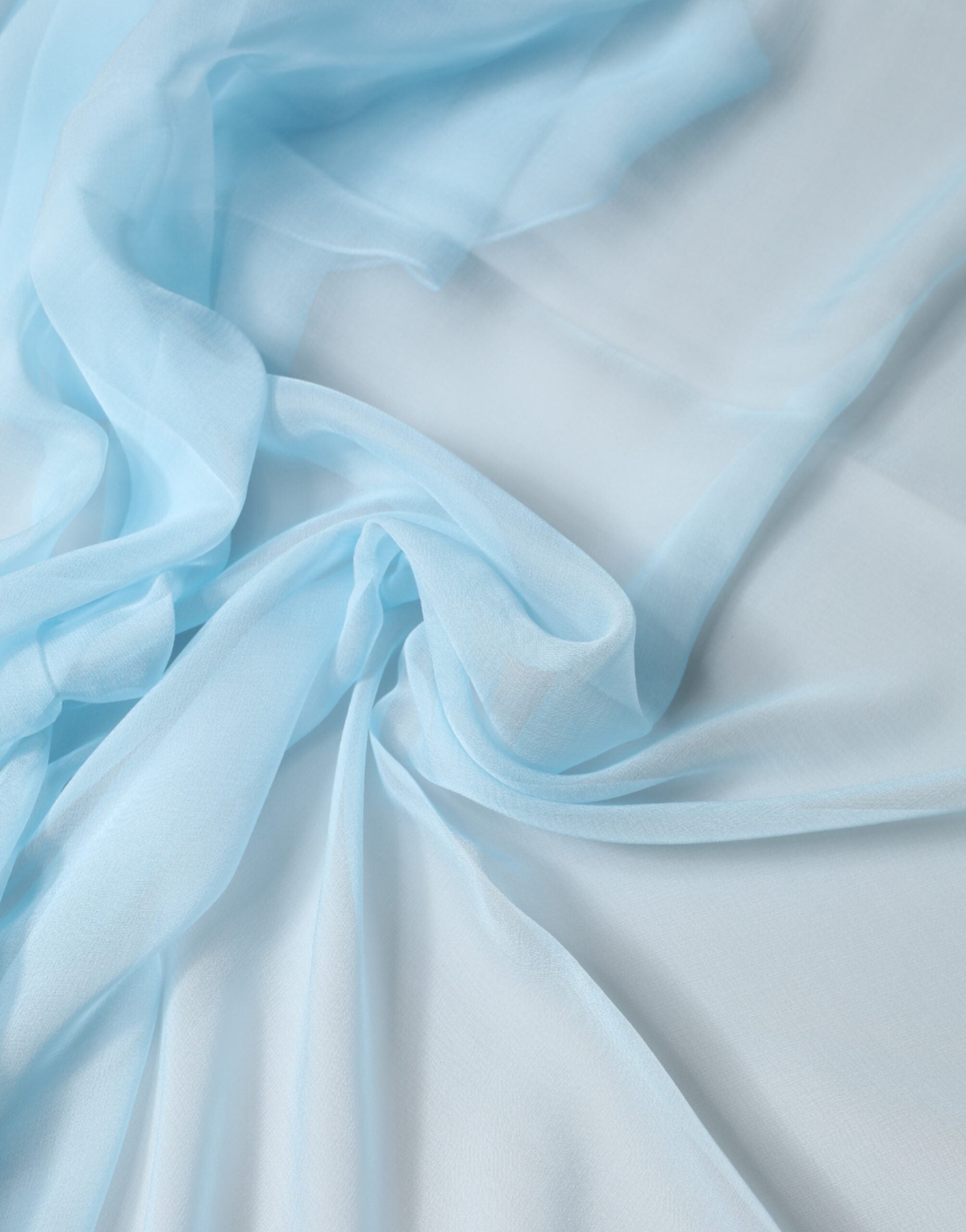 Dolce & Gabbana Light Blue Stole Silk Neck Wrap Shawl Scarf Dolce & Gabbana