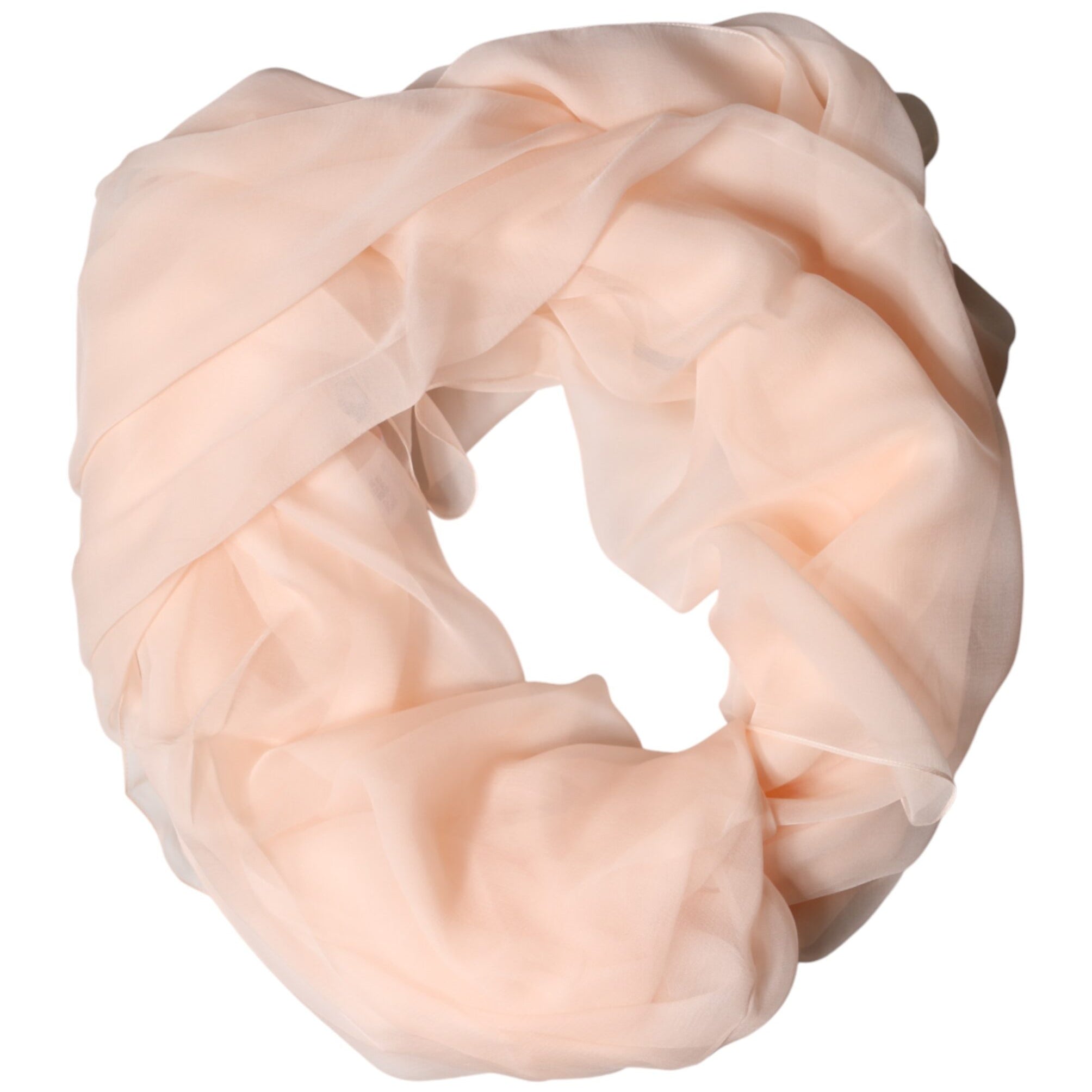 Dolce & Gabbana Light Pink Stole Silk Neck Wrap Shawl  Scarf Dolce & Gabbana