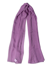 Dolce & Gabbana Purple Stole Silk Neck Wrap Shawl Men Scarf Dolce & Gabbana
