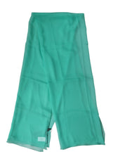 Dolce & Gabbana Teal Stole Silk Neck Wrap Shawl Men Scarf Dolce & Gabbana