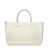 Beige Leather Handbag