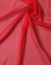Dolce & Gabbana Red Stole Silk Neck Wrap Shawl Men Scarf Dolce & Gabbana
